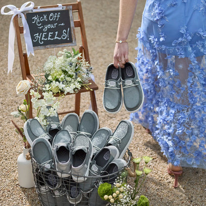 Wendy Metallic Sparkle Dames Instappers Charcoal