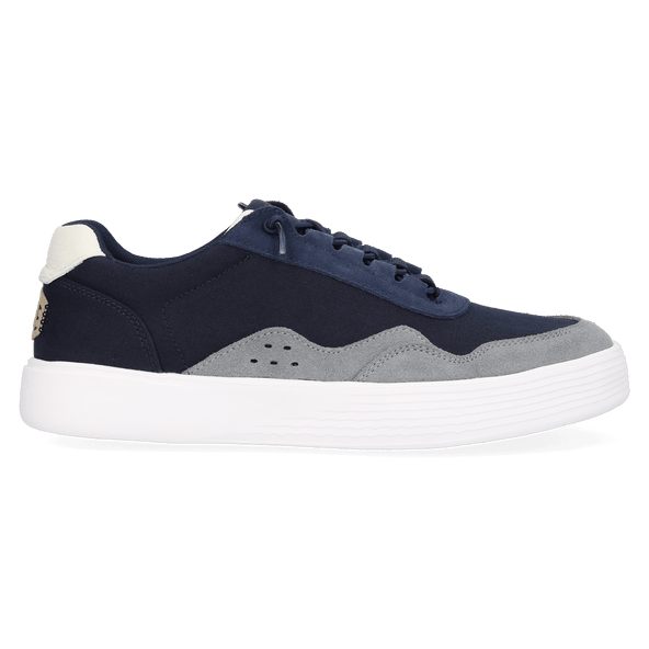 Hudson Canvas Heren Sneakers Navy/Grey Hudson Canvas Heren Sneakers Navy/Grey