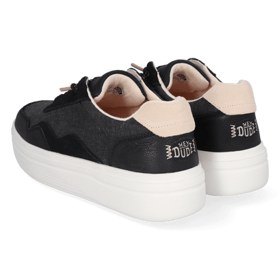 Hudson Lift Sport Dames Sneakers Black