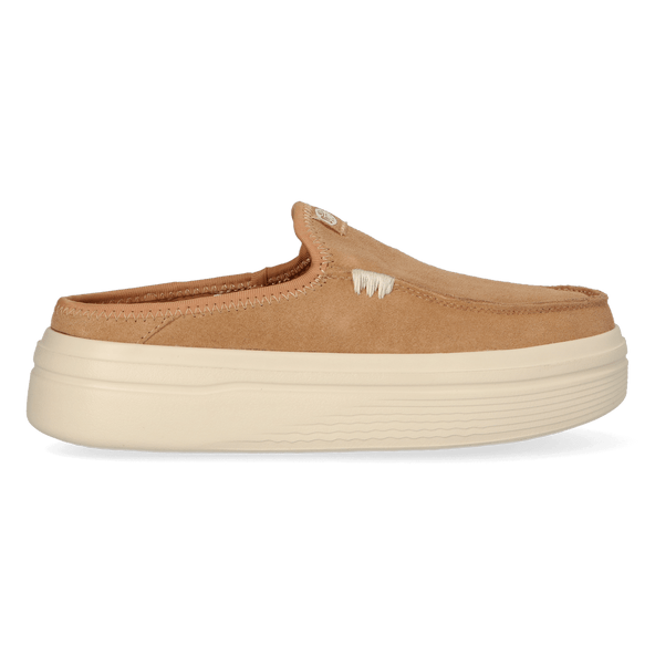 Austin Lift Classic Dames Instappers Suede Tan Austin Lift Classic Dames Instappers Suede Tan