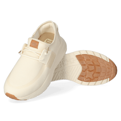 Sirocco Neutrals Heren Sneakers Almost White/White