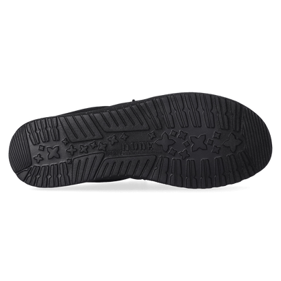 Wally Slip Canvas Heren Instappers Black/Black