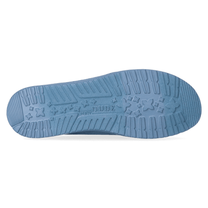 Wally Slip Canvas Heren Instappers Elemental Blue