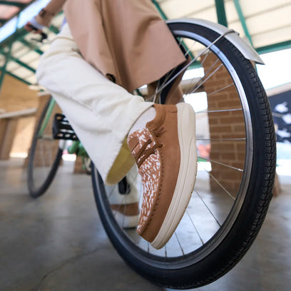 Wendy Comf Luxe Dames Instappers Tan