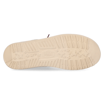 Wally Mid Waxed Canvas Heren Instappers Olive