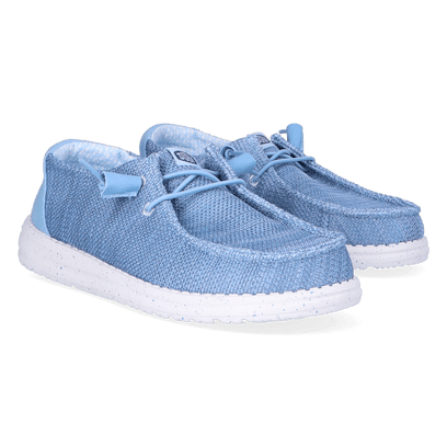 Wendy Stretch Sox Dames Instappers Blue Breeze