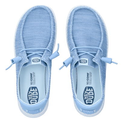 Wendy Stretch Sox Dames Instappers Blue Breeze