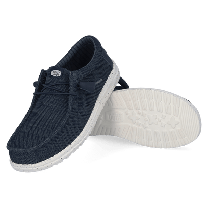 Wally Stretch Sox Heren Instappers Navy