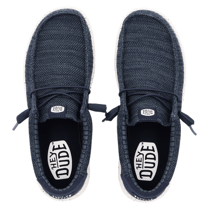 Wally Stretch Sox Heren Instappers Navy