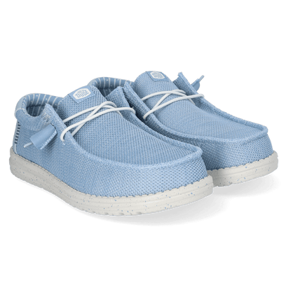Wally Stretch Sox Heren Instappers Cloud Blue/Dawn Blue