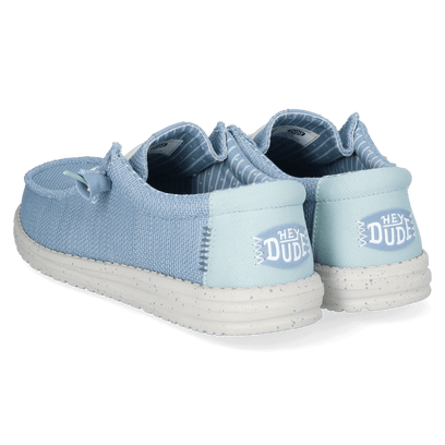 Wally Stretch Sox Heren Instappers Cloud Blue/Dawn Blue