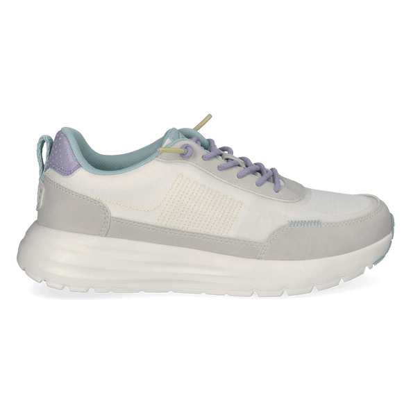 Sirocco Alta Colorblock Dames Sneakers White/Grey Sirocco Alta Colorblock Dames Sneakers White/Grey