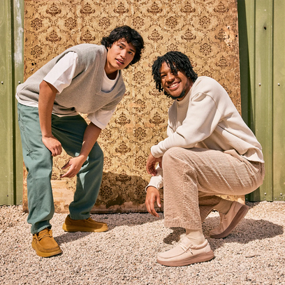 Wally Comf Suede Heren Instappers Golden Yellow