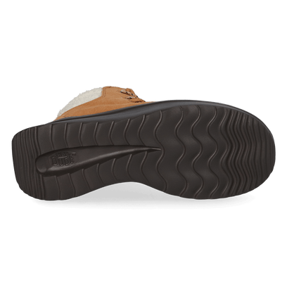 Wendy Apres Suede Cozy Dames Boots Chestnut/Black