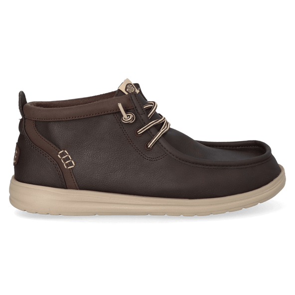 Wally Mid GripR Classic Heren Instappers Mole Brown Wally Mid GripR Classic Heren Instappers Mole Brown