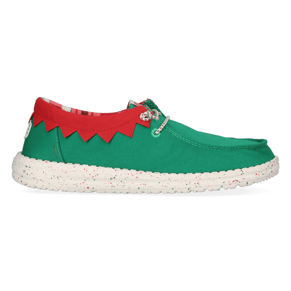 Wendy Holiday Elf Dames Kerst Schoenen Green/Red Wendy Holiday Elf Dames Kerst Schoenen Green/Red