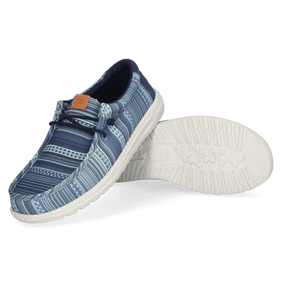 Wally Surf Shawl Heren Instappers Navy Blazer/Multi