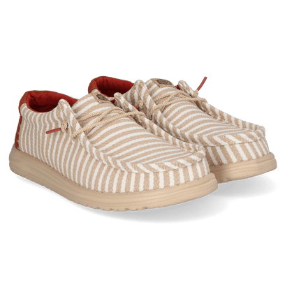 Wally Resort Heren Instappers Multi/Chili Red