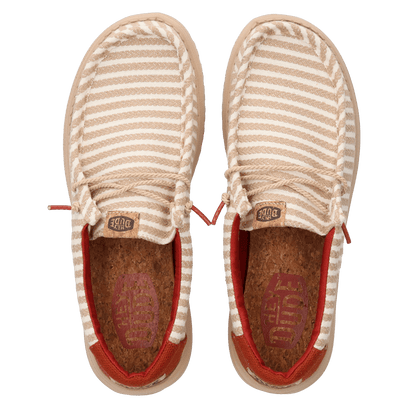 Wally Resort Heren Instappers Multi/Chili Red