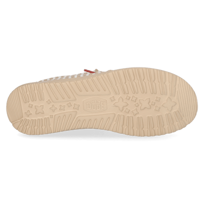 Wally Resort Heren Instappers Multi/Chili Red