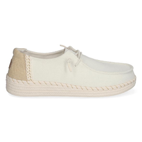 Wendy Espadrille Woven Dames Instappers White Wendy Espadrille Woven Dames Instappers White