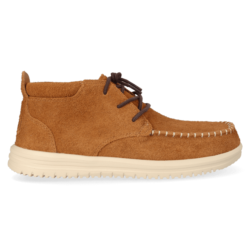 Wally NXT Mid Heren Boots Suede Spice Brown/Wood Ash