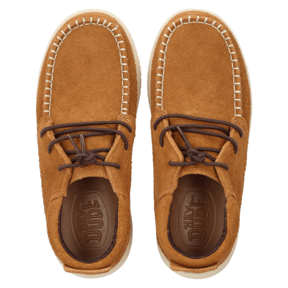 Wally NXT Mid Heren Boots Suede Spice Brown/Wood Ash