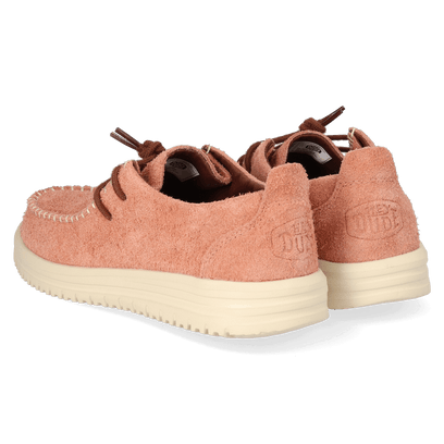 Wally NXT Moc Heren Mocassins Suede Copper Brown/Wood Ash