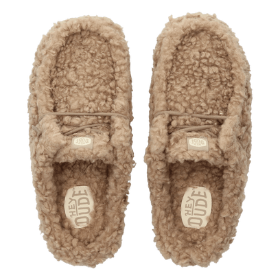 Wendy Slipper Dames Instappers Timber Wolf