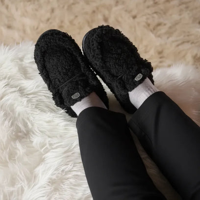 Wally Slipper Heren Instappers Black/Black