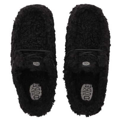 Wally Slipper Heren Instappers Black/Black