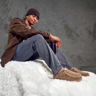 Wally Slipper Heren Instappers Timber Wolf