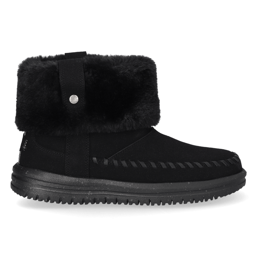 Camden Cuff Classic Cozy Dames Boots Black/Black