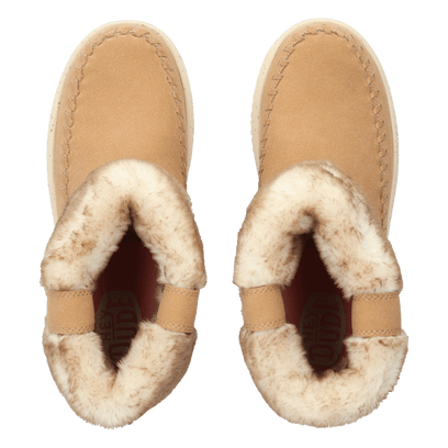 Camden Cuff Classic Cozy Dames Boots Cognac