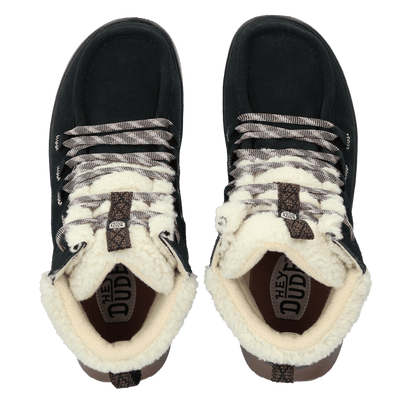 Wendy Peak Apres Suede CozStit Dames Boots Black/Tan