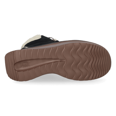 Wendy Peak Apres Suede CozStit Dames Boots Black/Tan