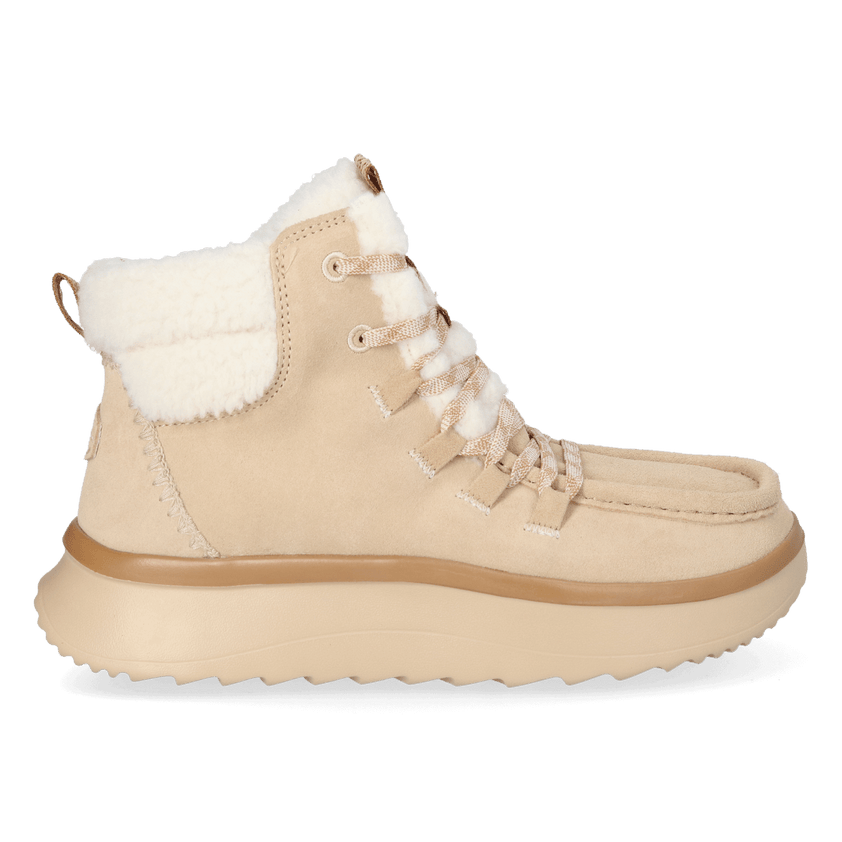 Wendy Peak Apres Suede CozStit Dames Boots Tan