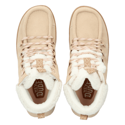 Wendy Peak Apres Suede CozStit Dames Boots Tan