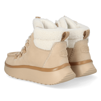 Wendy Peak Apres Suede CozStit Dames Boots Tan