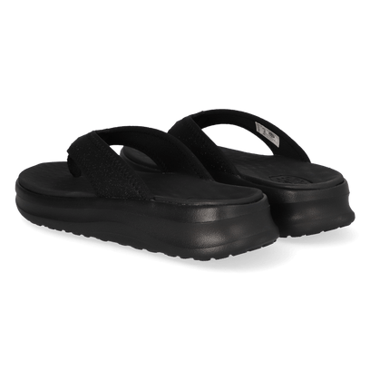 Tide Flip Dames Slippers Black/Metallic