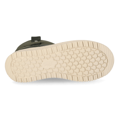 Camden Cuff Nylon Quilt Dames Boots Dark Olive