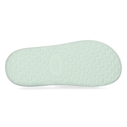 Wave Slide Dames Slippers Harbor Green