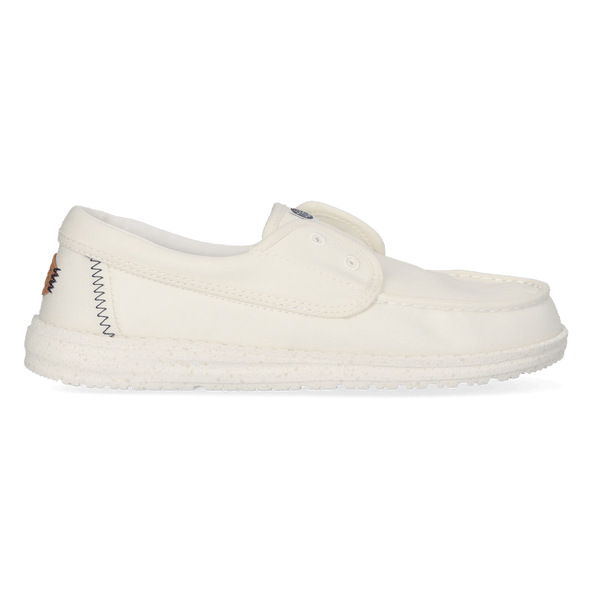 Wendy Cru Stretch Canvas Dames Loafers Snow White Wendy Cru Stretch Canvas Dames Loafers Snow White