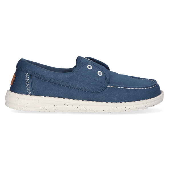 Wendy Cru Stretch Canvas Dames Loafers Ensign Blue Wendy Cru Stretch Canvas Dames Loafers Ensign Blue