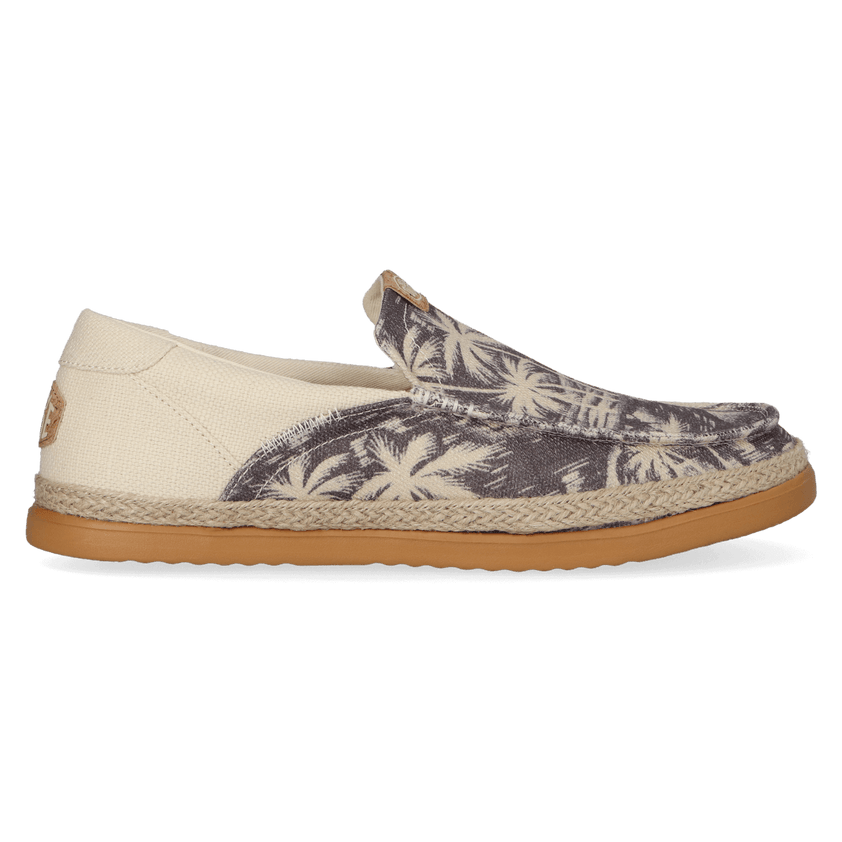 Harbor Lo Heren Espadrille Loafer Bone White/Multi