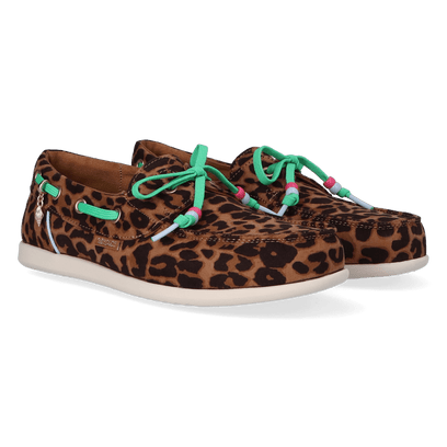 Harbor Lo Breeze Premium Dames Loafers Leopard