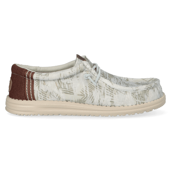 Wally Washed Palm Heren Instappers Harbor Green/Multi Wally Washed Palm Heren Instappers Harbor Green/Multi