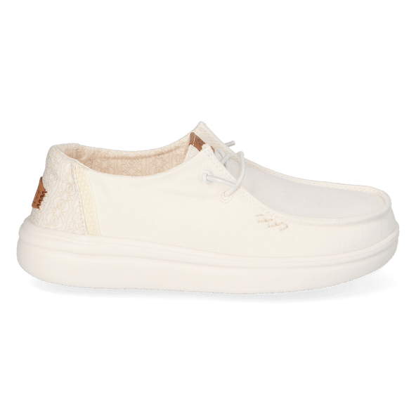 Wendy Rise Chambray Grid Dames Instappers Snow White Wendy Rise Chambray Grid Dames Instappers Snow White