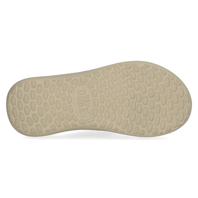 Finn Flip Braided Heren Teenslippers Tan
