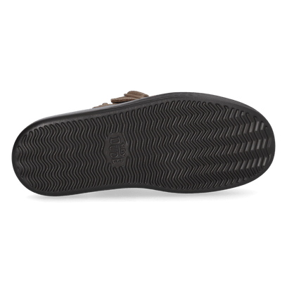Austin Lift Dames Clogs Suede Chocolate Chip/Multi